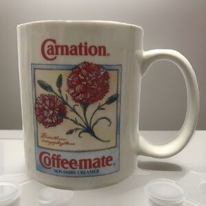 1993 Carnation Coffee-mate Nondairy Creamer Collector's Botanical Coffee Mug